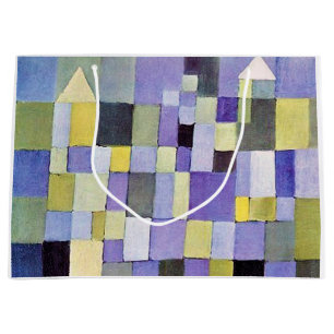 Sacola Para Presentes Grande Arquitetura, Paul Klee