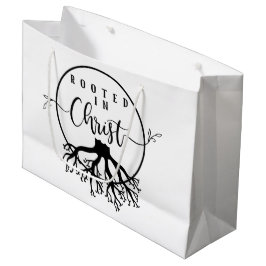 Sacola Para Presentes Grande Arrastado no Cristo Gift Bag