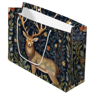 Sacola Para Presentes Grande Art nouveau veer no jardim