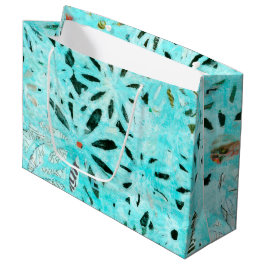 Sacola Para Presentes Grande Arte de margarida mista