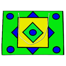 Sacola Para Presentes Grande Artsy Design Gift Bag