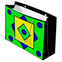 Sacola Para Presentes Grande Artsy Design Gift Bag