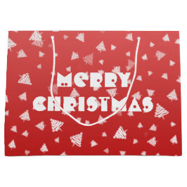 Sacola Para Presentes Grande Árvore de Natal