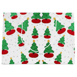 Sacola Para Presentes Grande Árvore de Natal