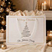 Árvore de Natal Minimalista Moderna e Elegante