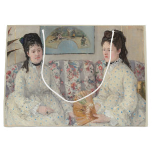 Sacola Para Presentes Grande As Irmãs (por Berthe Morisot)