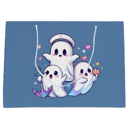 Sacola Para Presentes Grande Assombrando o Alto Mar!