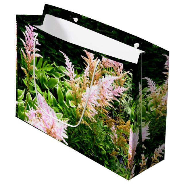 Sacola Para Presentes Grande Astilbe (Frente inclinada)