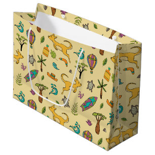 Sacola Para Presentes Grande Austrália Love Gift Bag