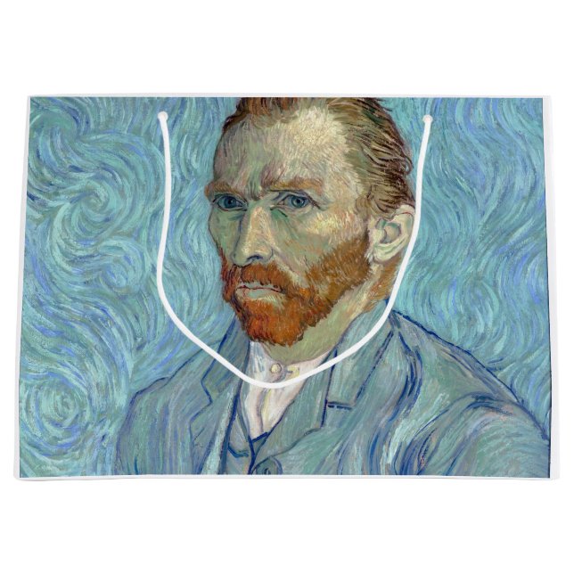 Sacola Para Presentes Grande Autorretrato, Vincent van Gogh, 1889