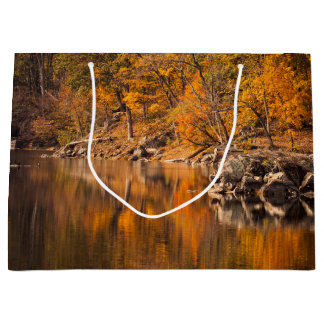 Sacola Para Presentes Grande Autumn Forest