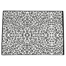 B&W Impressão Animal Sherpa Blanket