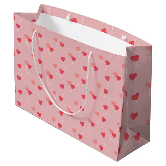 Sacola Para Presentes Grande Bag de Presente de Amor de Boato Lollipop (Verso inclinado)