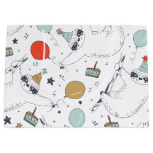 Bag de presente de aniversário bonito