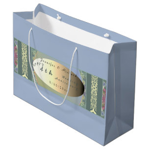 Sacola Para Presentes Grande Bag de presente de aniversário de casamento de fl