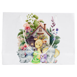 Sacola Para Presentes Grande Bag de presentes personalizada | Animais Cuecas E 