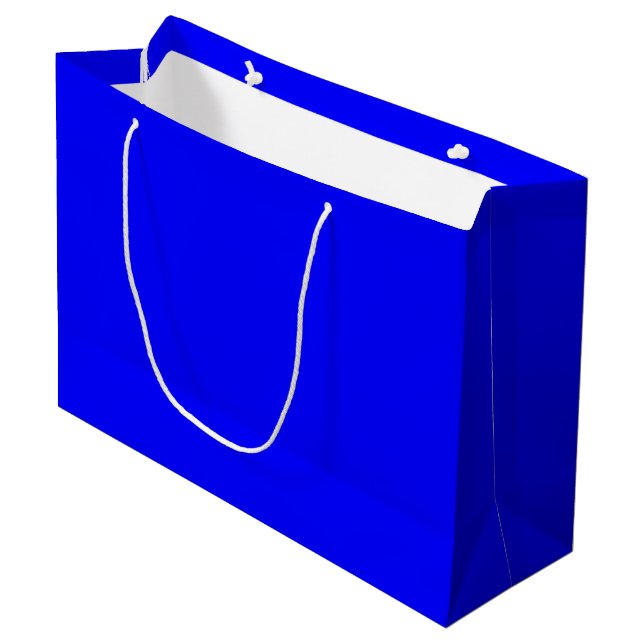 Sacola Para Presentes Grande Bag Dif Grande Azul (Frente inclinada)