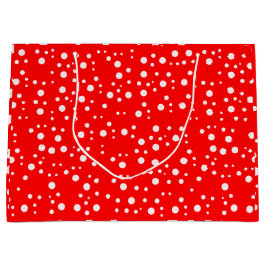 Sacola Para Presentes Grande Bag Elegante Red Gift