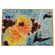 Bag Gift Gift BOLSA DE FLOR JAPONÊS