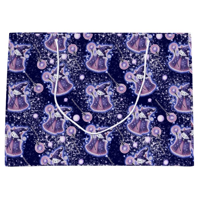 Sacola Para Presentes Grande Bag Gift Gift | Celestial Fantasy (Frente)