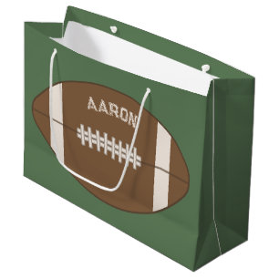 Sacola Para Presentes Grande Bag Personalizada de Futebol Vintage