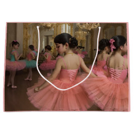 Sacola Para Presentes Grande Bailarinas en una gran sala de estilo rocóco