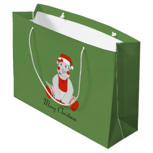 Sacola Para Presentes Grande Ballerina Rhino - Especial de Natal