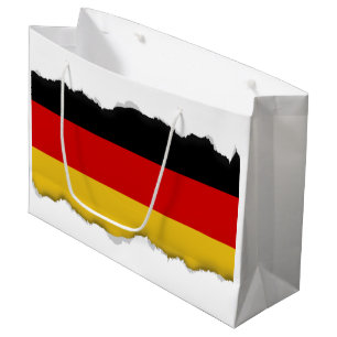 Sacola Para Presentes Grande Bandeira Alemã