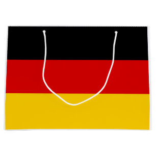 Sacola Para Presentes Grande Bandeira alemã (Alemanha) (Alemanha)