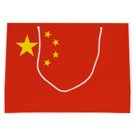 Sacola Para Presentes Grande Bandeira Chinesa Grande Saco de Presente
