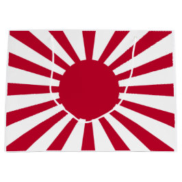 Sacola Para Presentes Grande Bandeira da Guerra Imperial do Japão