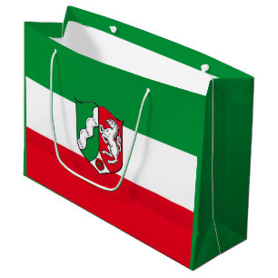 Sacola Para Presentes Grande Bandeira da Renânia do Norte-Vestefália Grande Gif