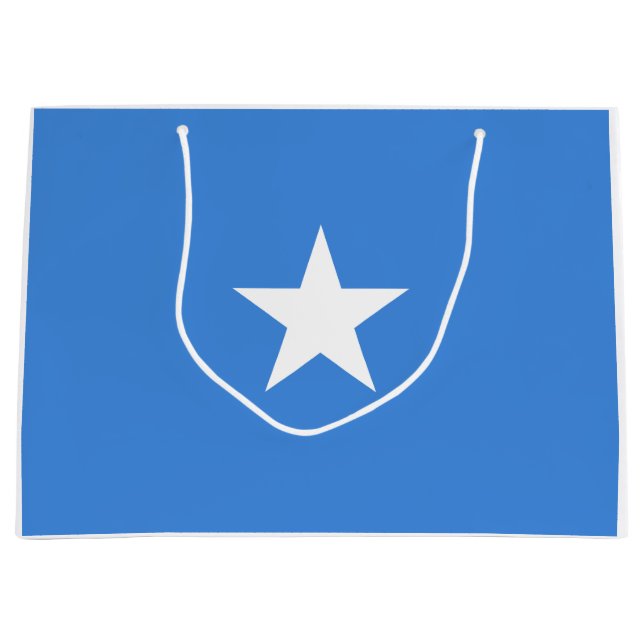 Sacola Para Presentes Grande Bandeira da Somália (Frente)