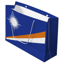 Sacola Para Presentes Grande bandeira das Ilhas Marshall