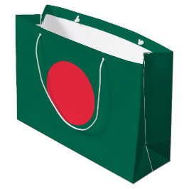 Sacola Para Presentes Grande Bandeira de Bangladesh