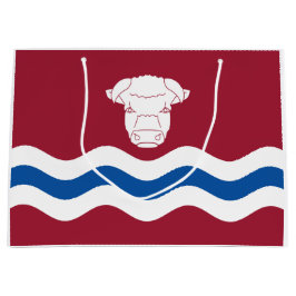 Sacola Para Presentes Grande Bandeira de Herefordshire (Reino Unido)