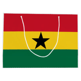 Sacola Para Presentes Grande Bandeira do Gana