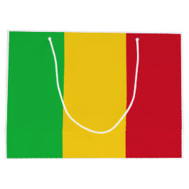 Sacola Para Presentes Grande Bandeira do Mali