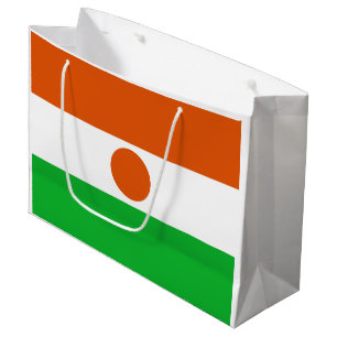 Sacola Para Presentes Grande Bandeira do Níger
