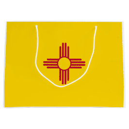 Sacola Para Presentes Grande Bandeira do Novo México (Estado dos EUA)