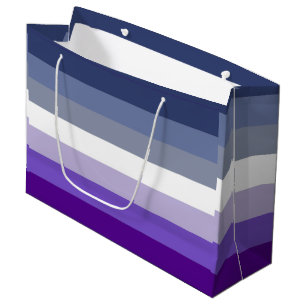 Sacola Para Presentes Grande Bandeira do Orgulho Lésbico Butch