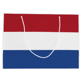 Sacola Para Presentes Grande Bandeira Holandesa