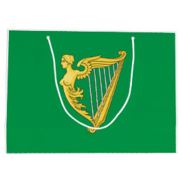 Sacola Para Presentes Grande Bandeira Republicana Irlandesa