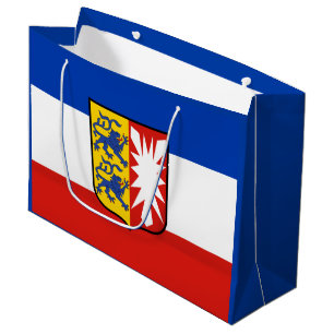 Sacola Para Presentes Grande Bandeira Schleswig-Holstein - Large Gift Bag