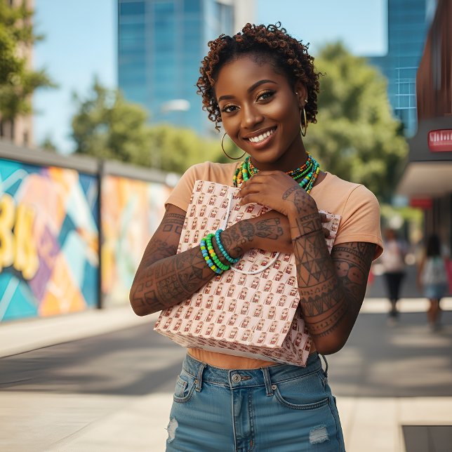 Sacola Para Presentes Grande Barb Large Gift Bag (Criador carregado)