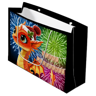 Sacola Para Presentes Grande Bead Dragon