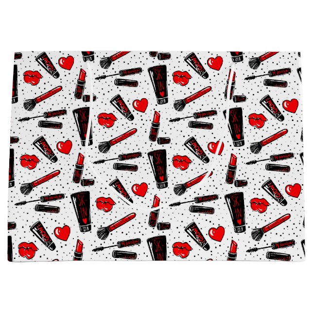 Sacola Para Presentes Grande Beauty Makeup (Frente)