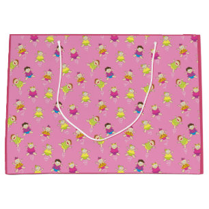 Sacola Para Presentes Grande Bebés Twirling