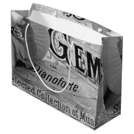 Sacola Para Presentes Grande Begonia Gems Pianoforte