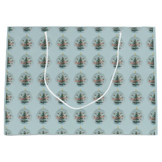 Sacola Para Presentes Grande Beija-flores, Design